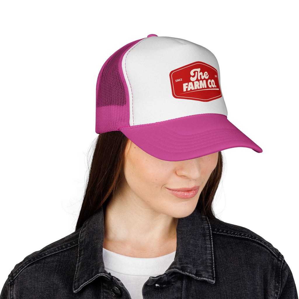 Farm Co. Trucker Caps - Red