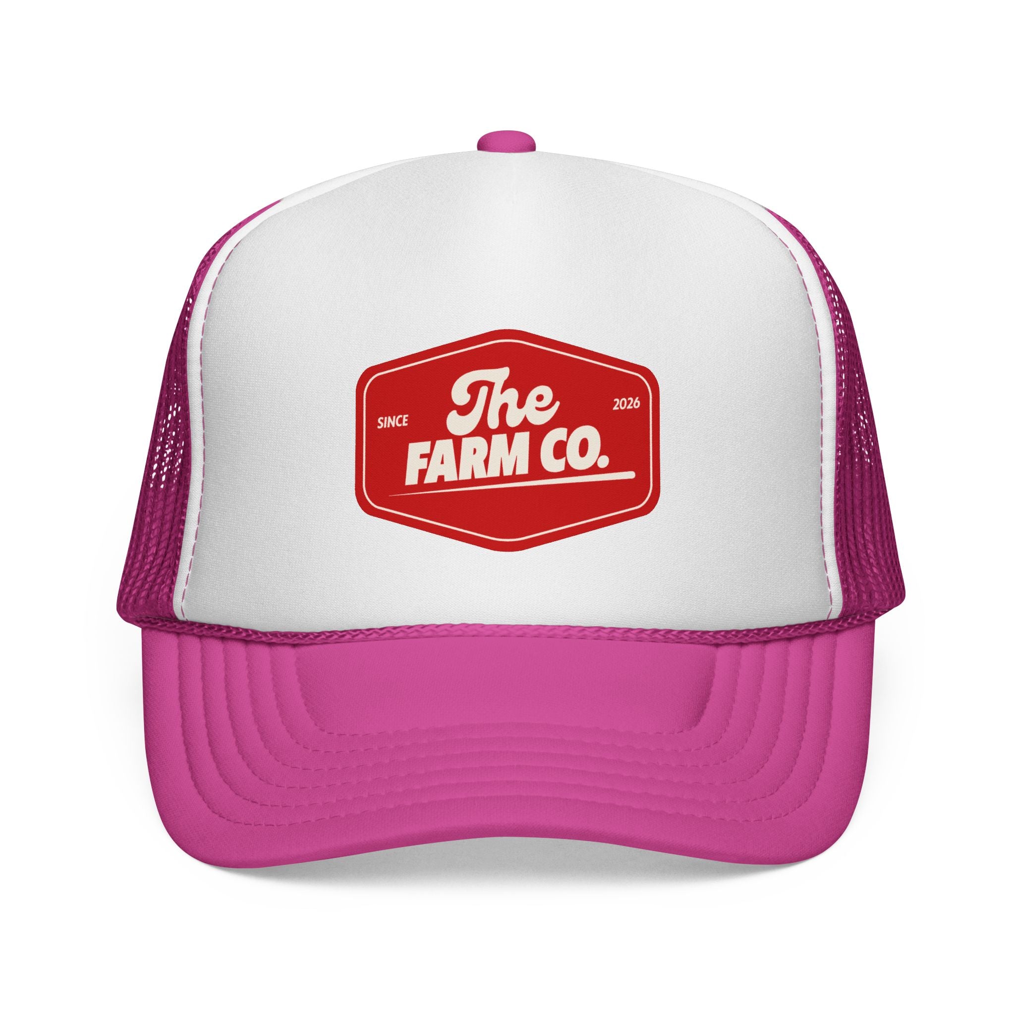 Farm Co. Trucker Caps - Red