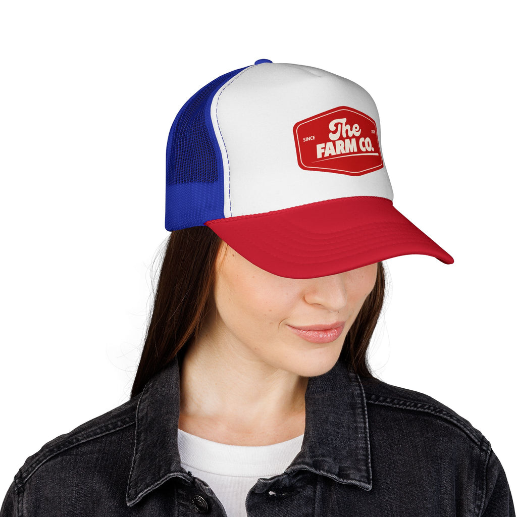 Farm Co. Trucker Caps - Red