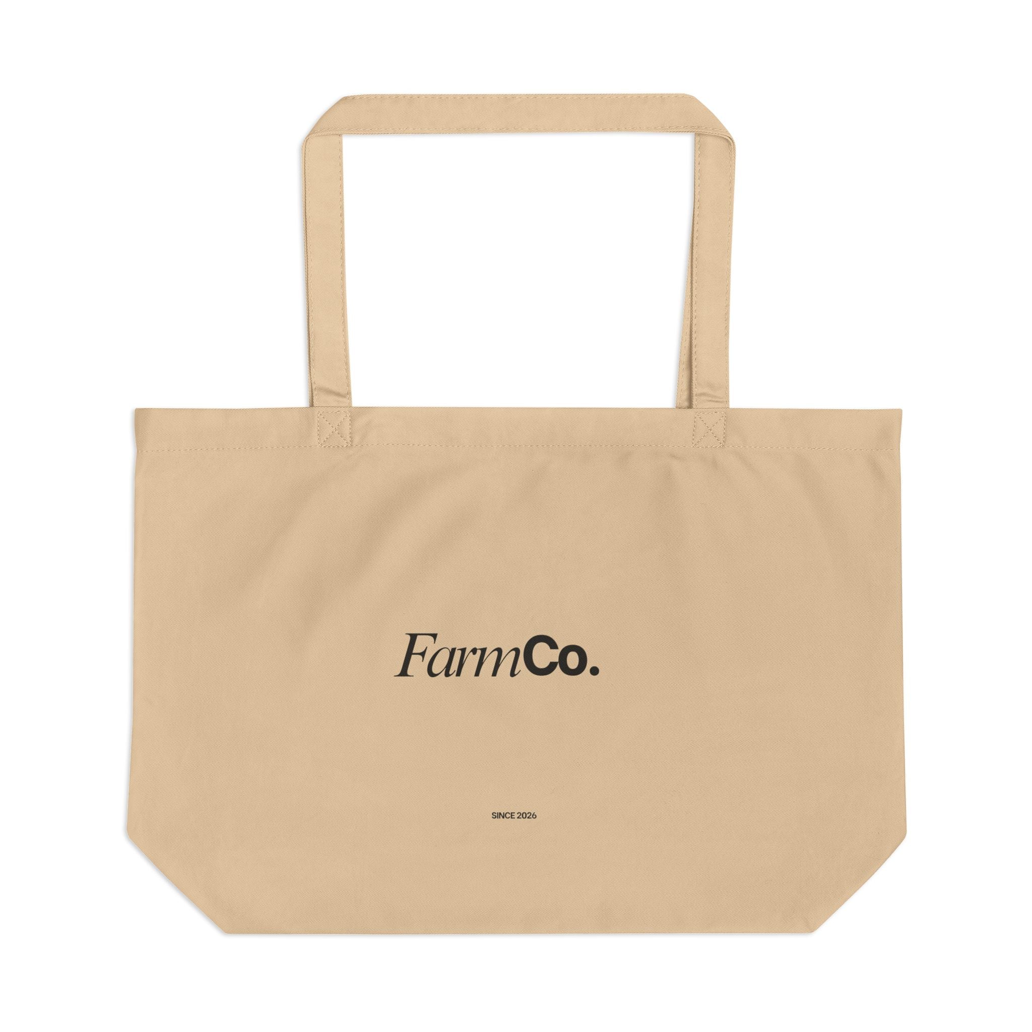 Farm Co. Large Eco Tote - Tan