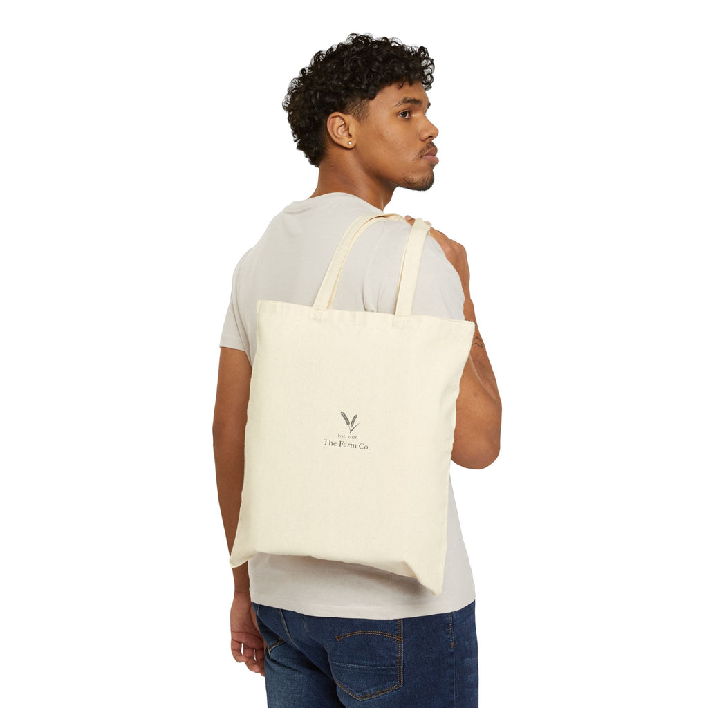 Farm Co. Cotton Canvas Tote Bag